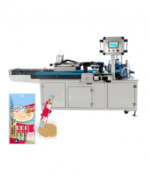 Automatic Pouch Inserting Machine for Cat Wet Food Stick Packs  Automatic Pouch Inserting Machine for Cat Wet Food Stick Packs